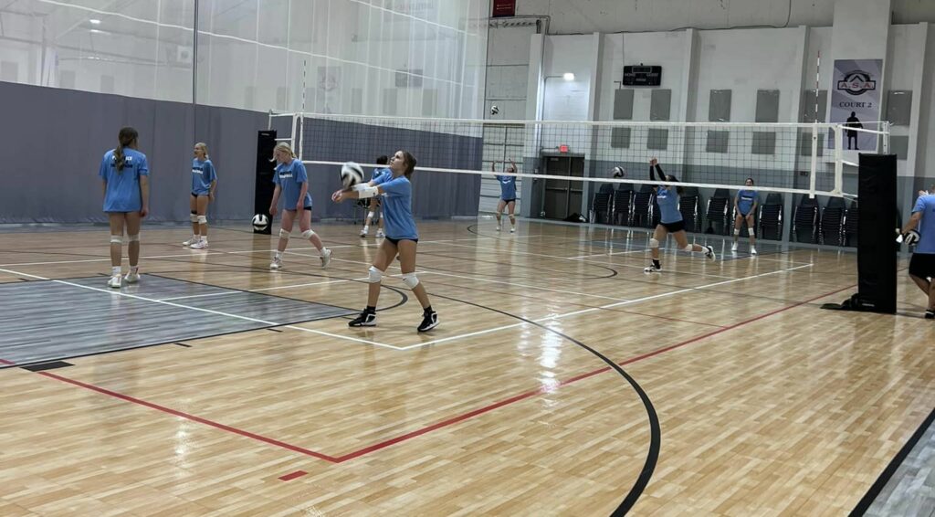 Metro Elite Volleyball Practice 1